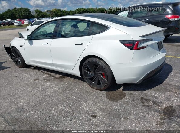 5YJ3E1ET3RF889091 2024 TESLA MODEL 3 White Հետևի ձախ