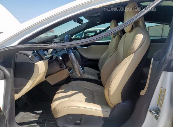 5YJSA1E19HF185403 2017 TESLA MODEL White 