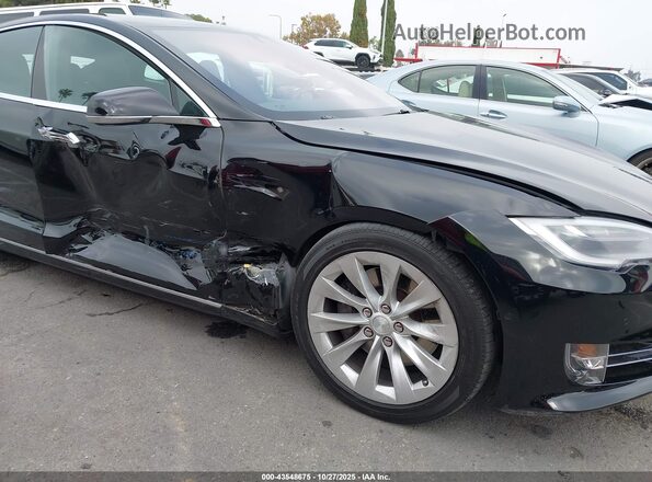 5YJSA1E20KF345815 2019 TESLA MODEL S Black წინა ხედი