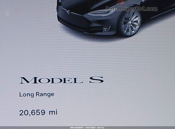 5YJSA1E20KF345815 2019 TESLA MODEL S Black 