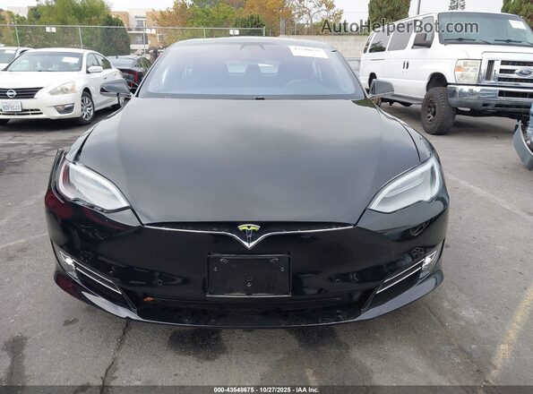 5YJSA1E20KF345815 2019 TESLA MODEL S Black ხელსაწყოთა პანელის ხედი