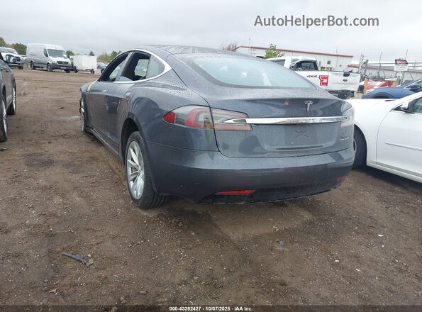 5YJSA1E22LF359636 2020 TESLA MODEL S Синий Задняя левая четверть