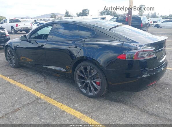 5YJSA1E43LF360845 2020 TESLA MODEL S Black Trasero izquierdo
