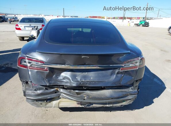 5YJSA1E46KF313596 2019 TESLA MODEL S Gray Vista frontal