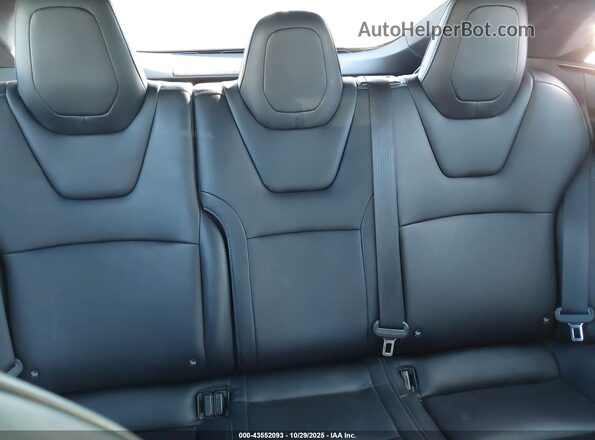 5YJSA1E46KF313596 2019 TESLA MODEL S Gray Vista de la etiqueta del VIN