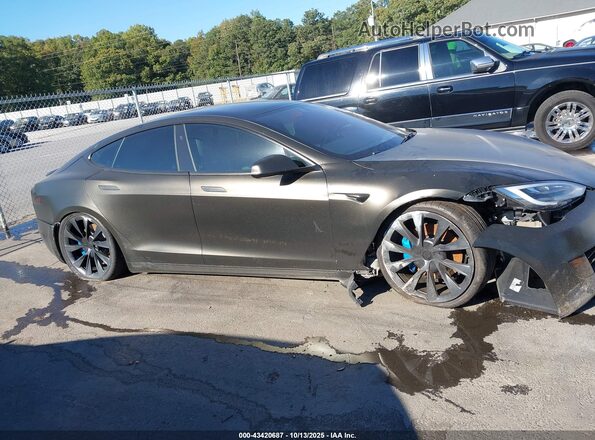 5YJSA1E48LF369718 2020 TESLA MODEL S Черный Вид щитка приборов