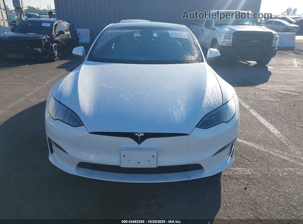 5YJSA1E54NF479516 2022 TESLA MODEL S Белый Вид щитка приборов