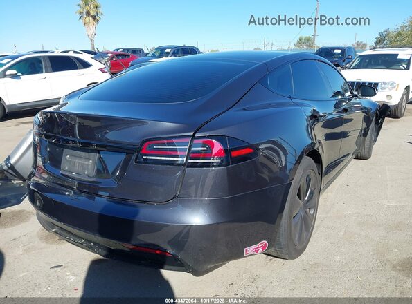 5YJSA1E56RF537146 2024 TESLA MODEL S Серый Задняя правая четверть