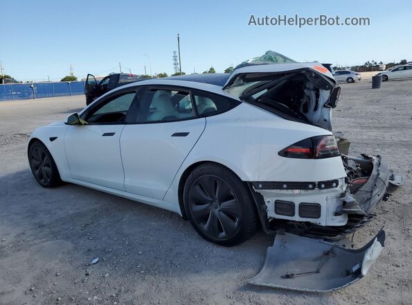 5YJSA1E59NF490544 2022 TESLA MODEL White 