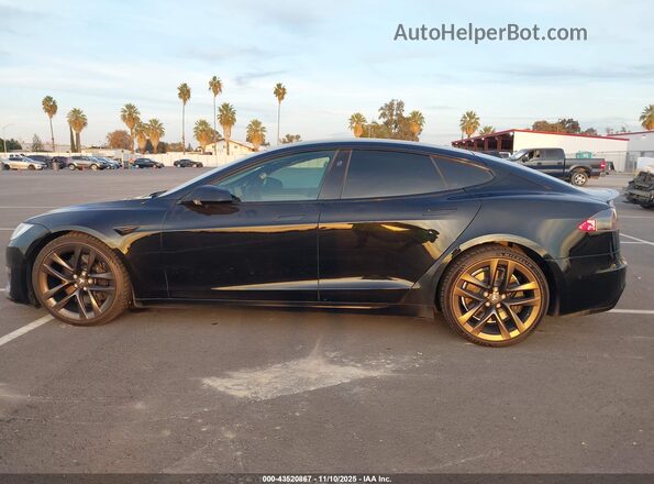 5YJSA1E5XMF428293 2021 TESLA MODEL S Черный Вид щитка приборов