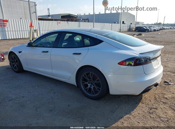 5YJSA1E69MF453081 2021 TESLA MODEL S White 