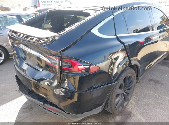 5YJXCAE23KF183629 2019 TESLA MODEL X Black Front view