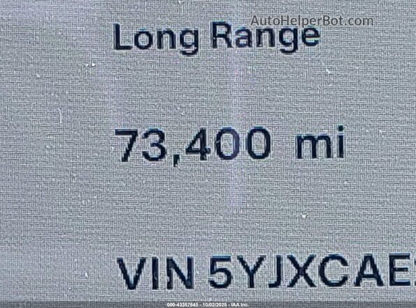 5YJXCAE23KF183629 2019 TESLA MODEL X Black 
