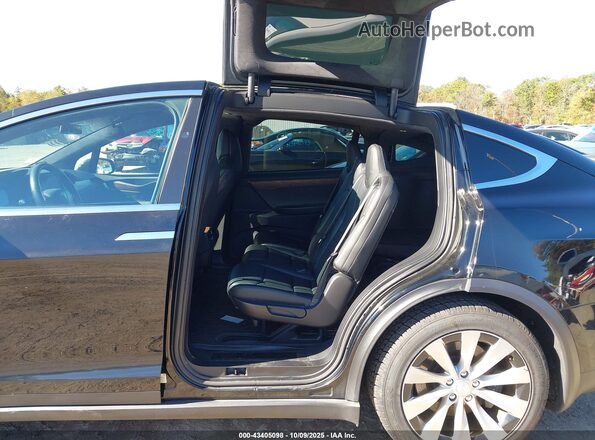 5YJXCAE29KF184512 2019 TESLA MODEL X Black Вид наклейки з VIN-кодом
