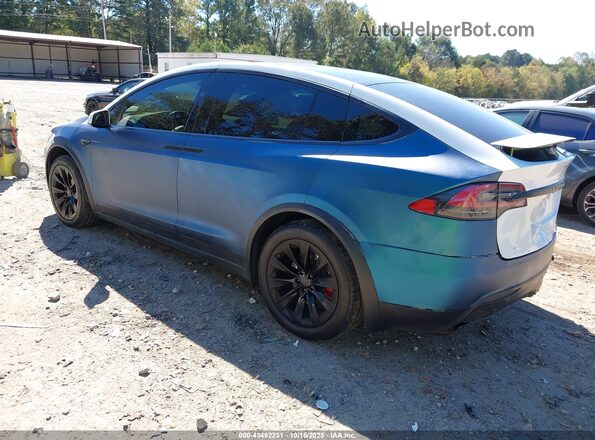 5YJXCBE25LF239058 2020 TESLA MODEL X Белый Задняя левая четверть