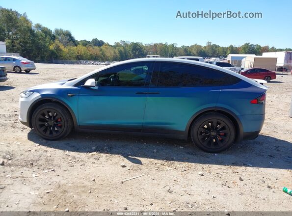 5YJXCBE25LF239058 2020 TESLA MODEL X Белый Панорамный вид салона 360°