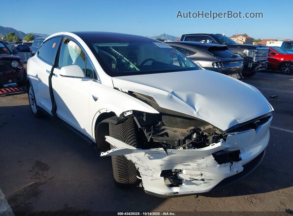 5YJXCBE29KF180207 2019 TESLA MODEL X Белый Вид спереди
