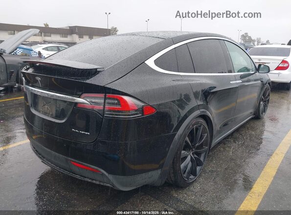 5YJXCBE29LF260804 2020 TESLA MODEL X Black Задня права чверть