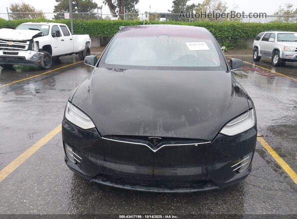 5YJXCBE29LF260804 2020 TESLA MODEL X Black Вид щитка приладів