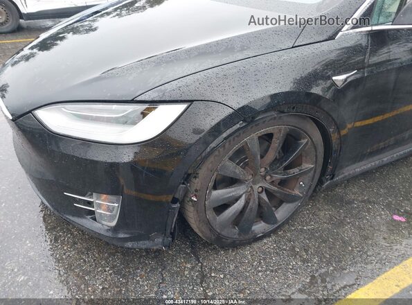 5YJXCBE29LF260804 2020 TESLA MODEL X Black Вид спереду
