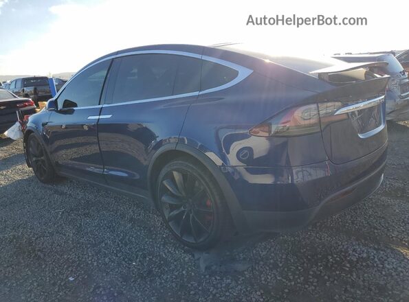 5YJXCBE47LF301402 2020 TESLA MODEL Blue Հետևի ձախ