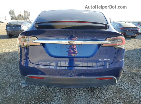 5YJXCBE47LF301402 2020 TESLA MODEL Blue Հետևի տեսք