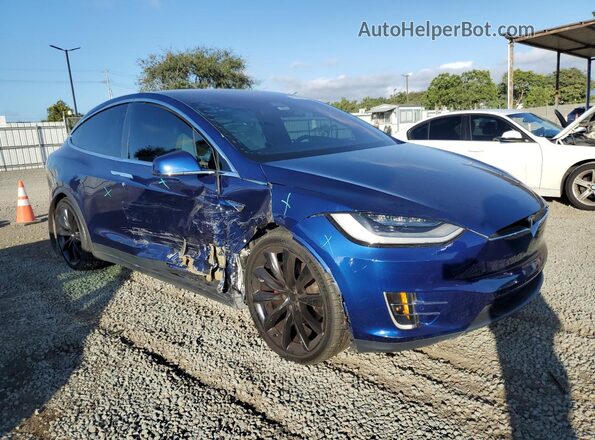 5YJXCBE47LF301402 2020 TESLA MODEL Blue Առջևի աջ