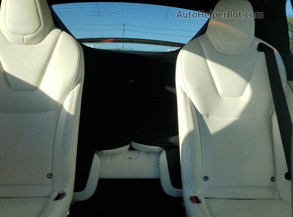 5YJXCBE47LF301402 2020 TESLA MODEL Blue Հետևի նստատեղերի տեսք