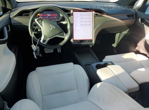 5YJXCBE47LF301402 2020 TESLA MODEL Blue Առջևի վահանակի տեսք