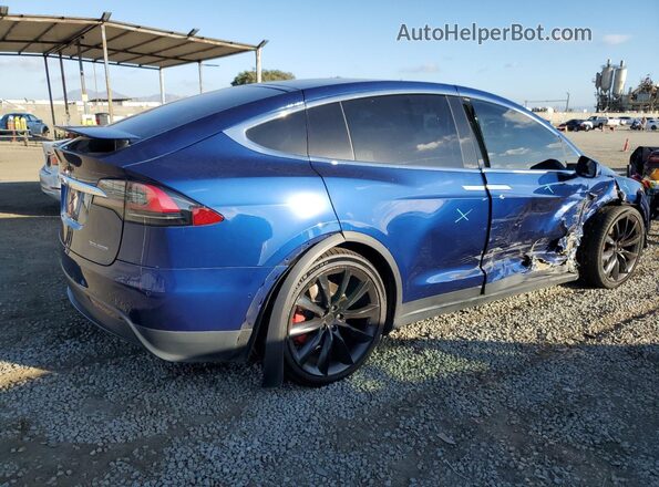5YJXCBE47LF301402 2020 TESLA MODEL Blue Հետևի աջ
