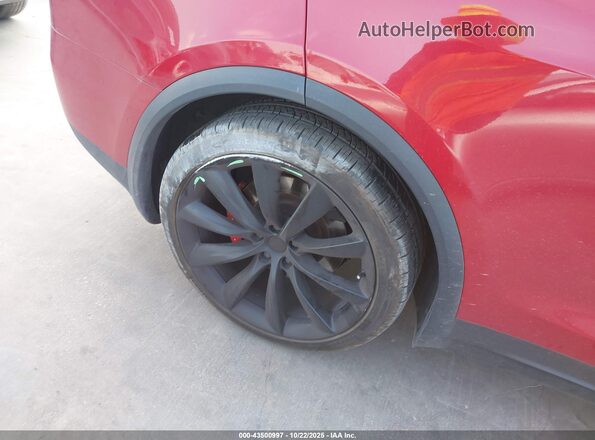 5YJXCBE49KF183089 2019 TESLA MODEL X Красный 