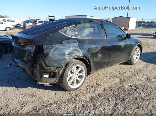 5YJYGDED7MF106065 2021 TESLA MODEL Y Black უკანა მარჯვენა