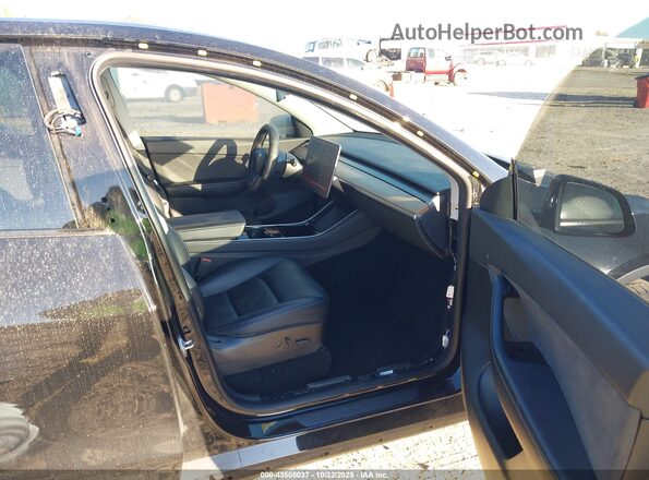 5YJYGDED7MF106065 2021 TESLA MODEL Y Black წინა სალონის ხედი