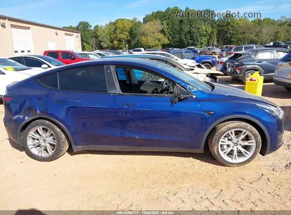 5YJYGDEE0LF011757 2020 TESLA MODEL Y Blue Вид задньої частини салону