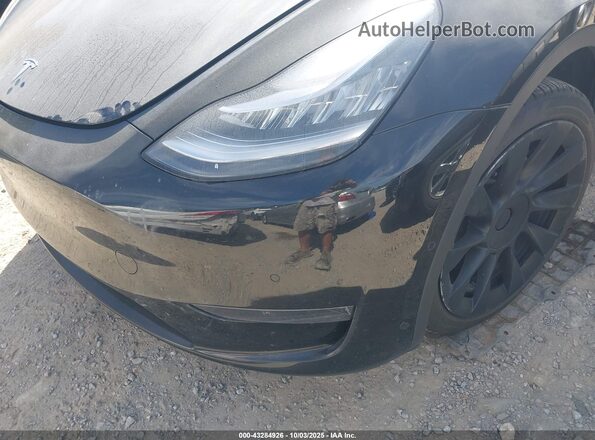 5YJYGDEE0MF228517 2021 TESLA MODEL Y Black Вид спереду