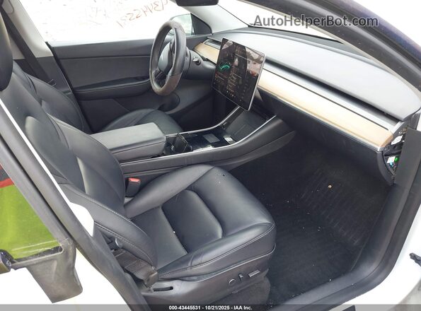 5YJYGDEE1MF086369 2021 TESLA MODEL Y Белый Вид салона спереди