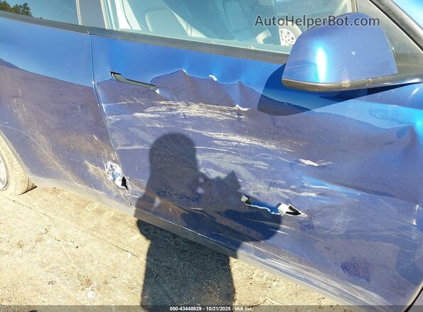 5YJYGDEE2LF016684 2020 TESLA MODEL Y Синий Вид щитка приборов
