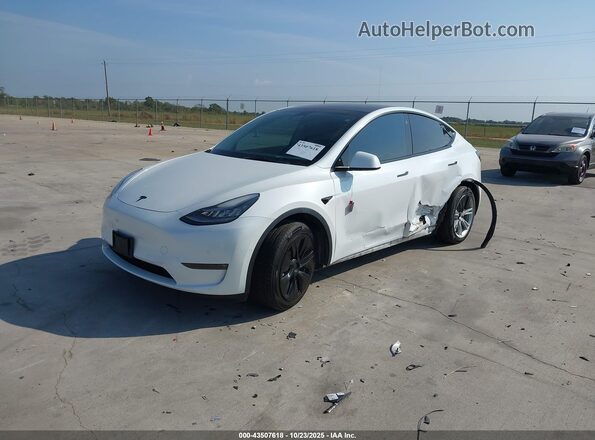 5YJYGDEE2MF174296 2021 TESLA MODEL Y Белый Передняя левая четверть