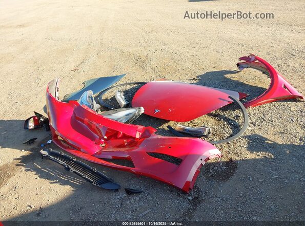 5YJYGDEE4LF024043 2020 TESLA MODEL Y Red Вид панелі приладів