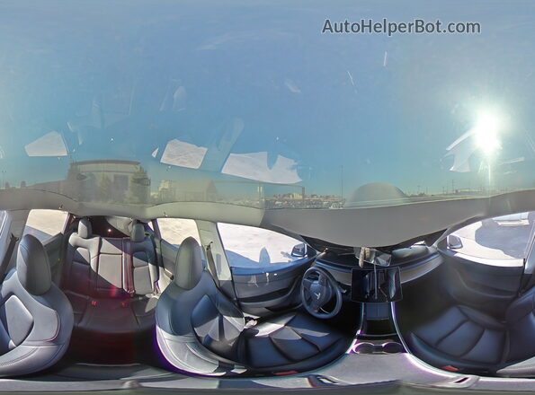 5YJYGDEE4LF058290 2020 TESLA MODEL White Vista interior de 360 grados