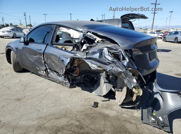 5YJYGDEE5LF020261 2020 TESLA MODEL Gray Rear left