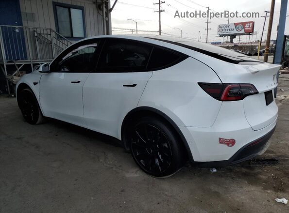 5YJYGDEE5LF055589 2020 TESLA MODEL Белый Задняя левая четверть