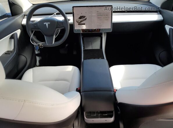 5YJYGDEE6LF023427 2020 TESLA MODEL White Widok deski rozdzielczej