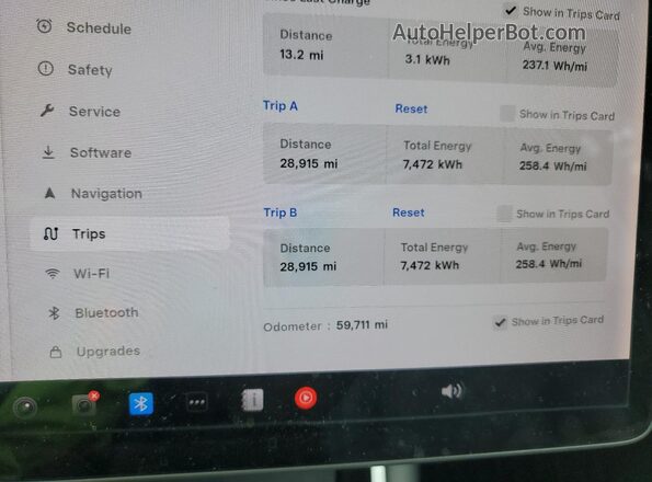 5YJYGDEE6LF059652 2020 TESLA MODEL Gray Widok zestawu wskaźników