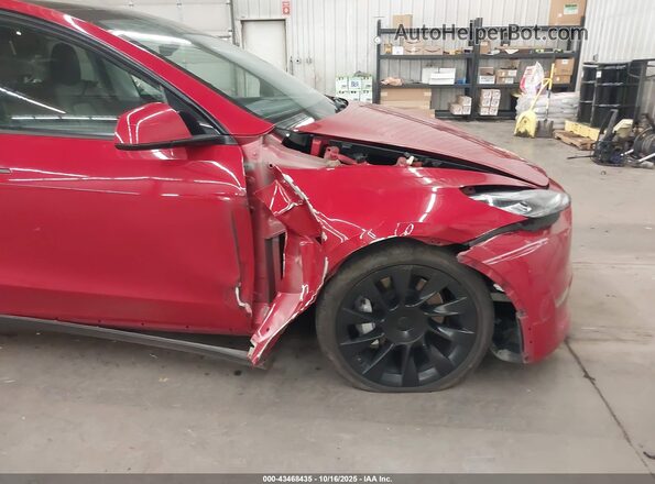 5YJYGDEE7MF062674 2021 TESLA MODEL Y Красный Вид спереди