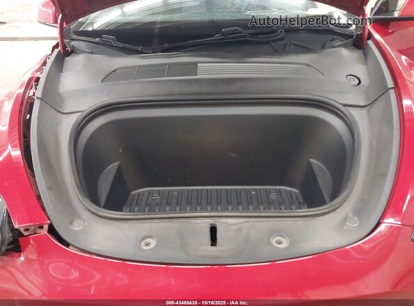 5YJYGDEE7MF062674 2021 TESLA MODEL Y Красный Вид сзади