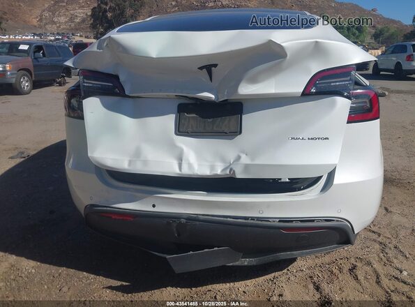 5YJYGDEE8LF015281 2020 TESLA MODEL Y White Vista del salpicadero