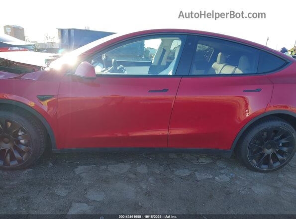5YJYGDEE8LF032825 2020 TESLA MODEL Y Red Vista interior de 360 grados