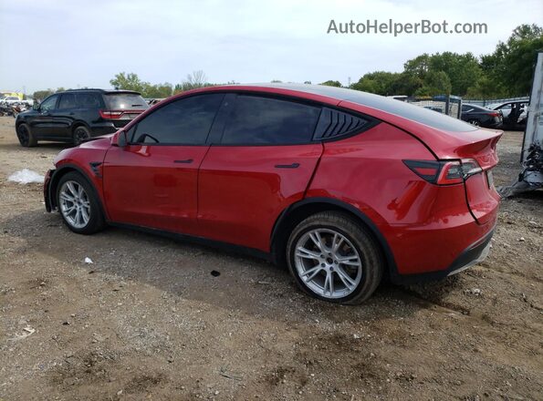 5YJYGDEE8LF047454 2020 TESLA MODEL Красный Задняя левая четверть