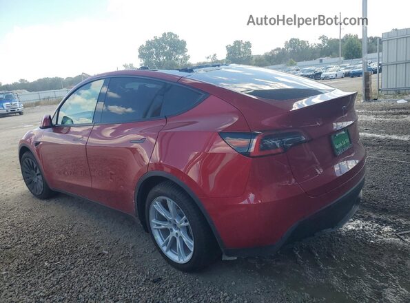 5YJYGDEE8MF105967 2021 TESLA MODEL Red 